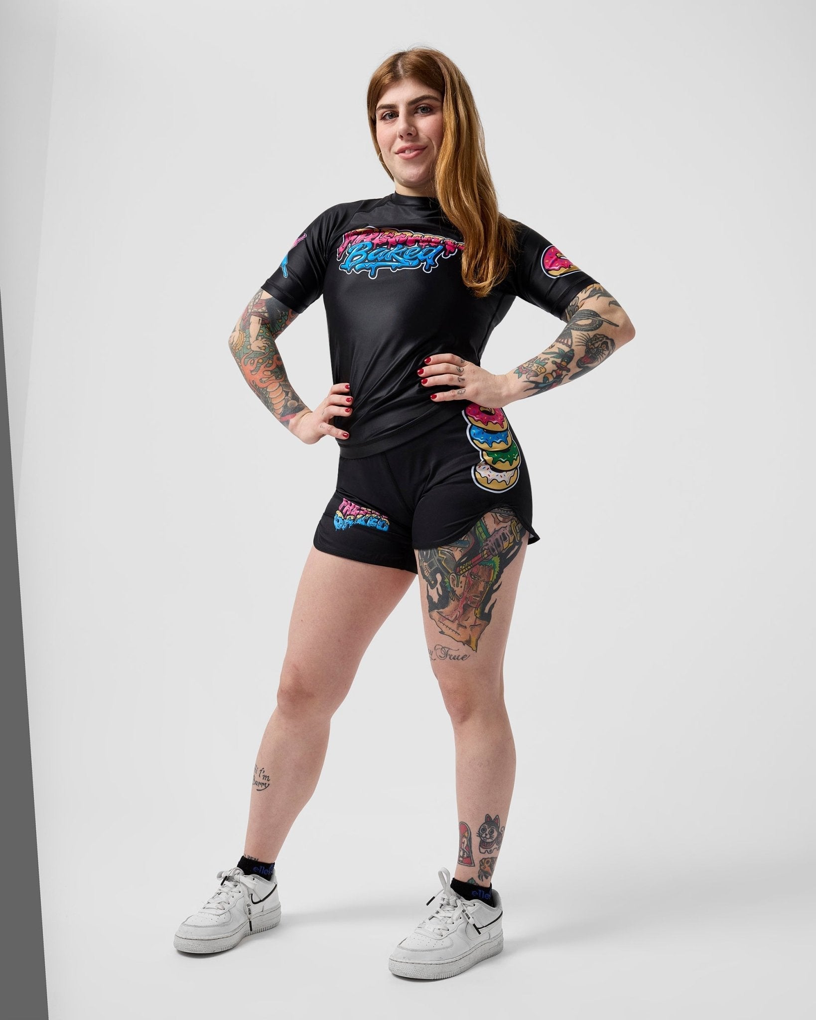 Black Highly Flavoured Rashguard - Freshly Baked FightwearRashguards