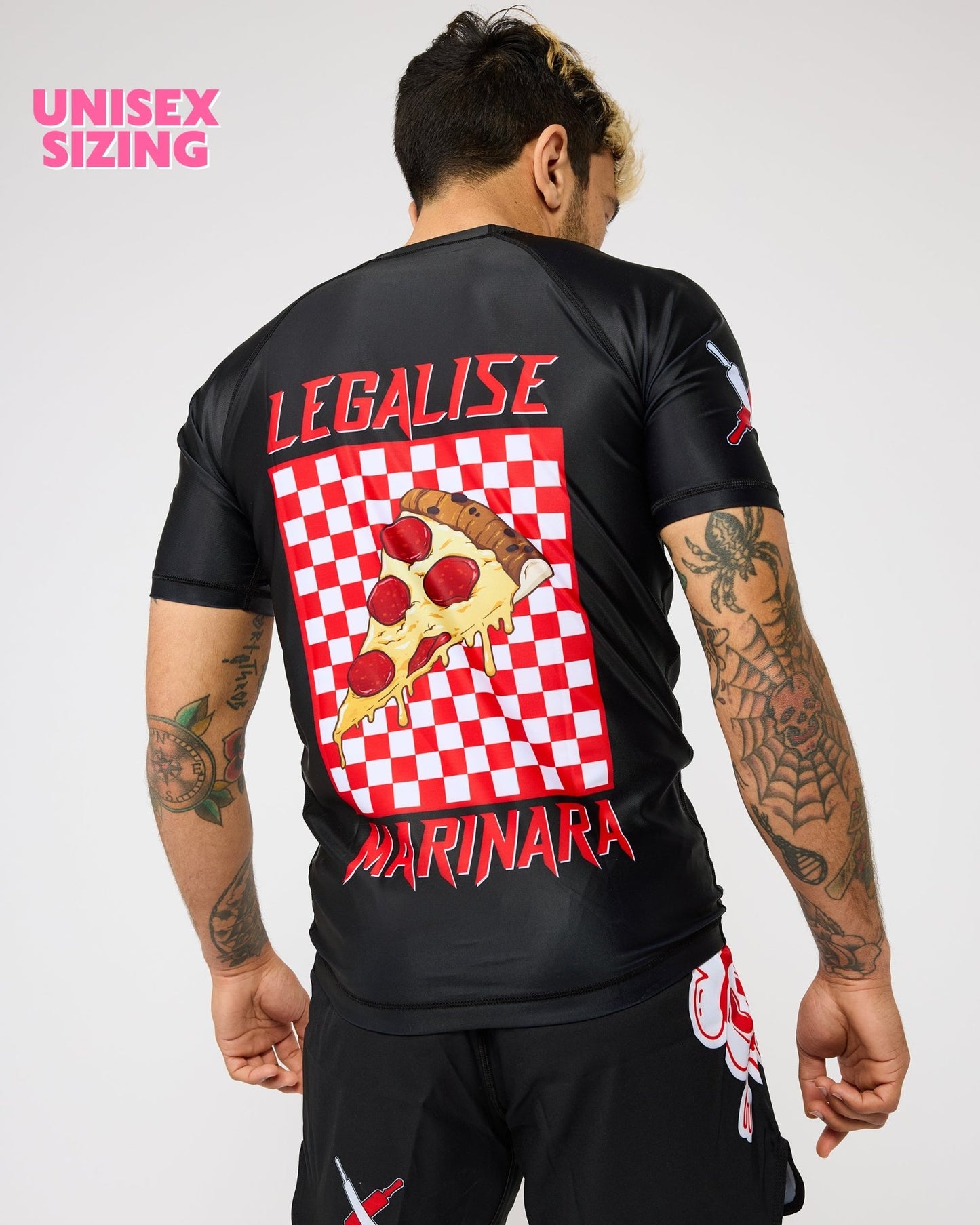 Black Marinara Rashguard - Freshly Baked FightwearRashguards