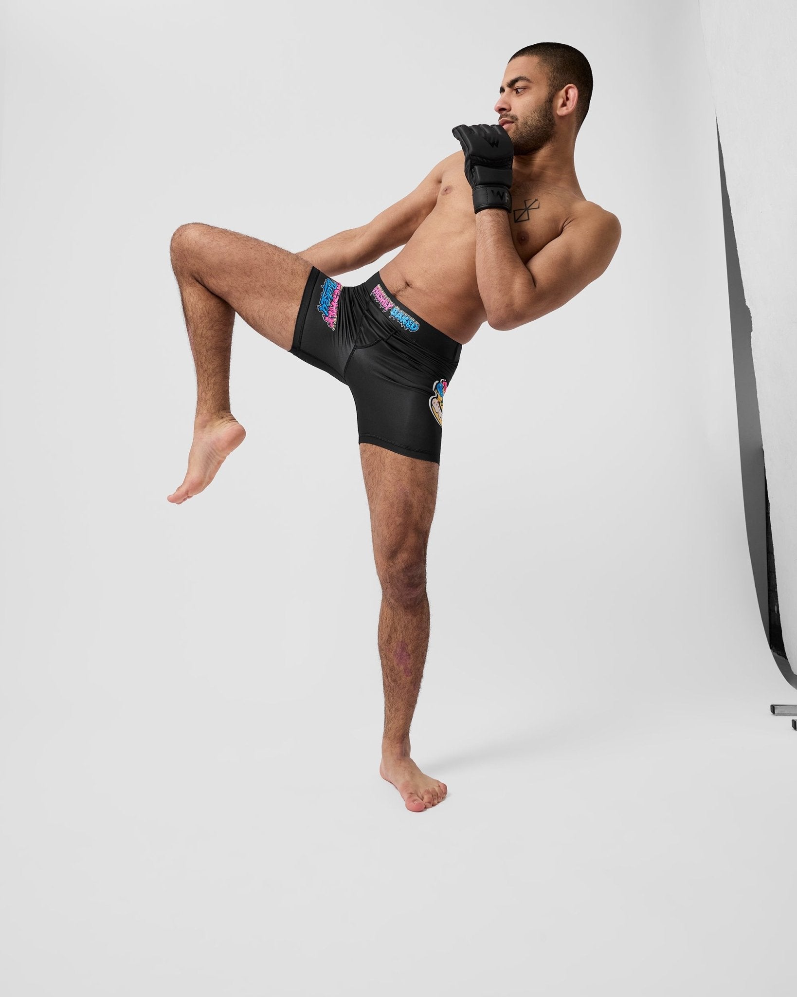 Freshly Baked Men's Vale Tudo Compression Shorts - Freshly Baked Fightwear