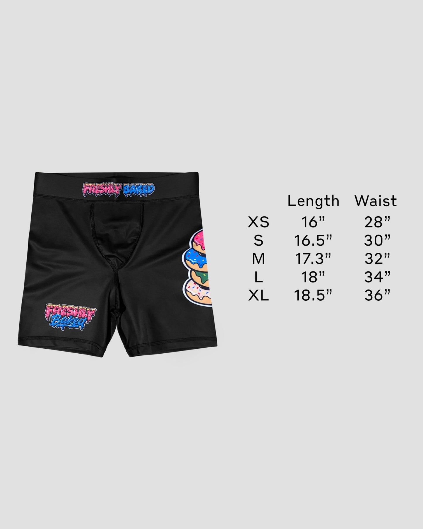 Freshly Baked Men's Vale Tudo Compression Shorts - Freshly Baked Fightwear