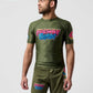 Olive Base Rashguard - Freshly Baked FightwearRashguards