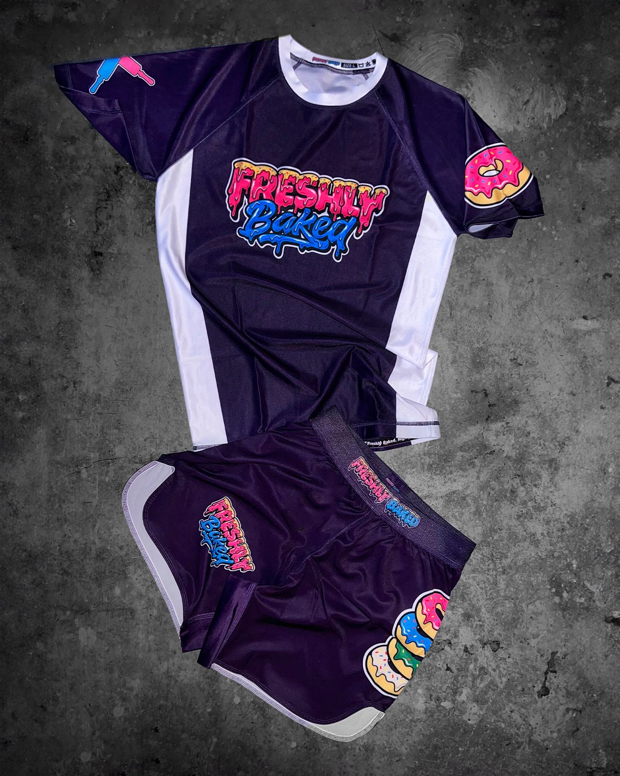 Ranked Base Rashguard - Freshly Baked Fightwear