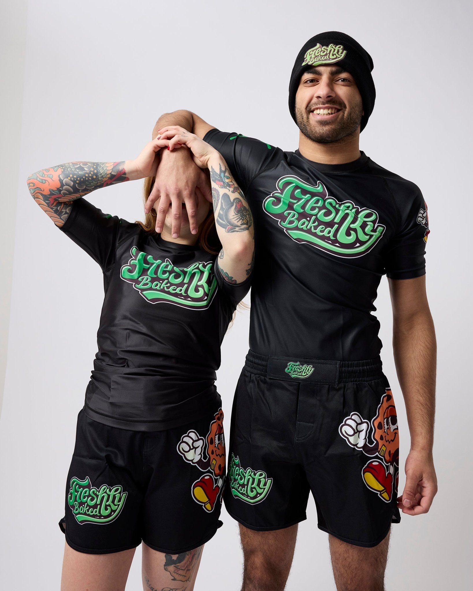 Retro Grappling Shorts - Freshly Baked FightwearShorts