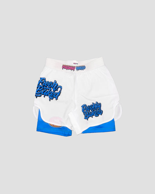 Stay Fresh Stay Baked HYBRID (2in1) Shorts - Freshly Baked Fightwear