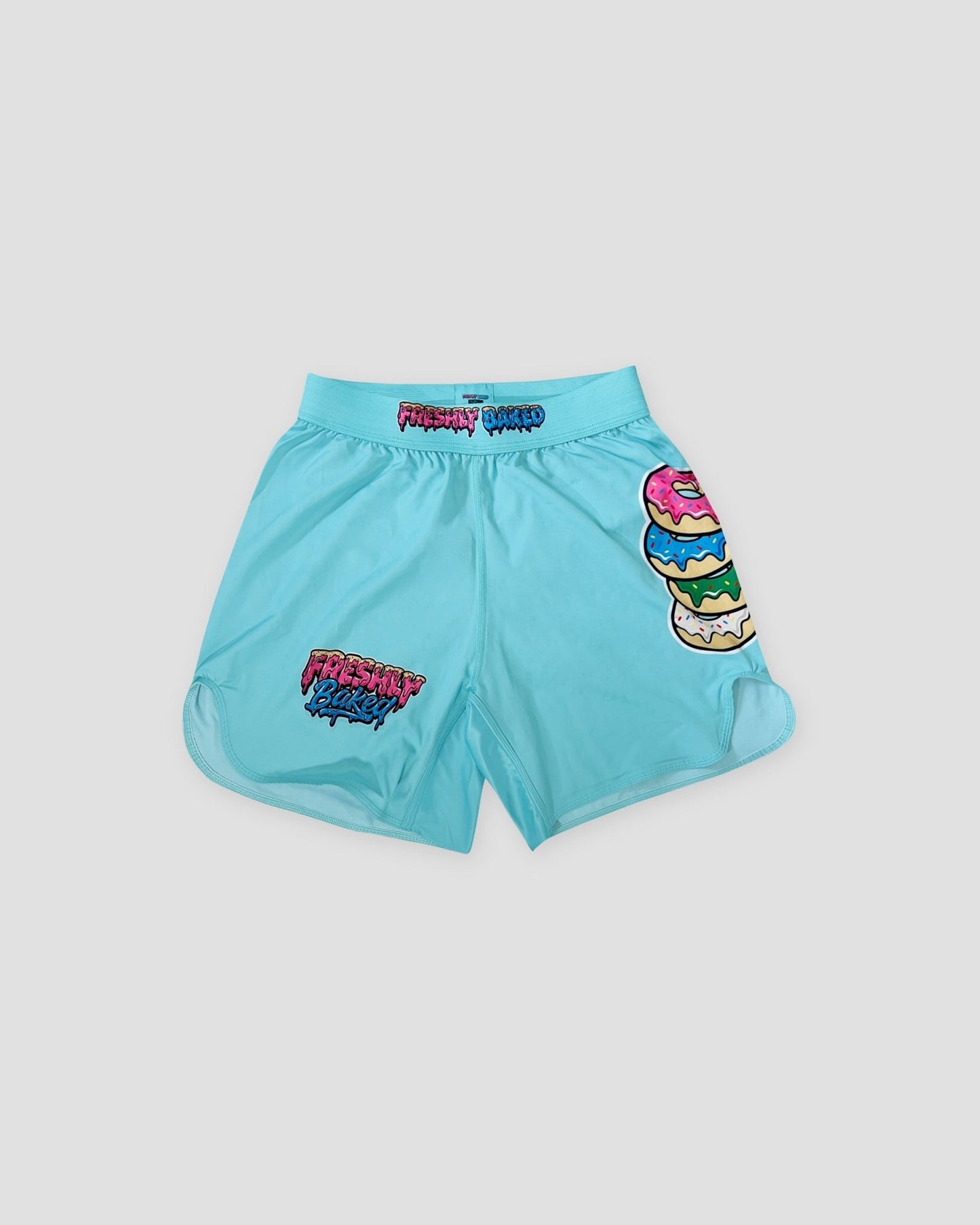 Teal Base Shorts - Freshly Baked Fightwear